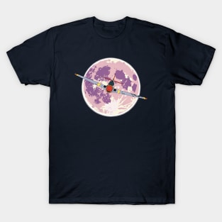 P-51 Mustang Purple Moon T-Shirt